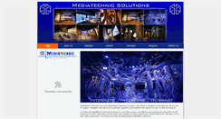 Desktop Screenshot of mediatechnic-solutions.com