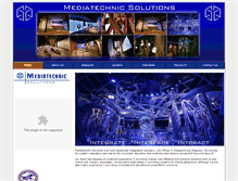 Tablet Screenshot of mediatechnic-solutions.com
